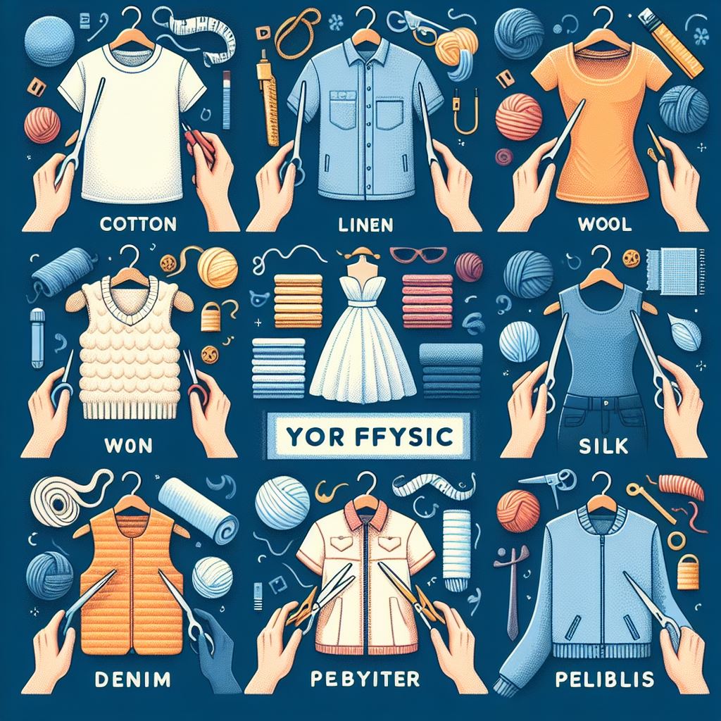 Как выбрать ткань для различных типов одежды фотография